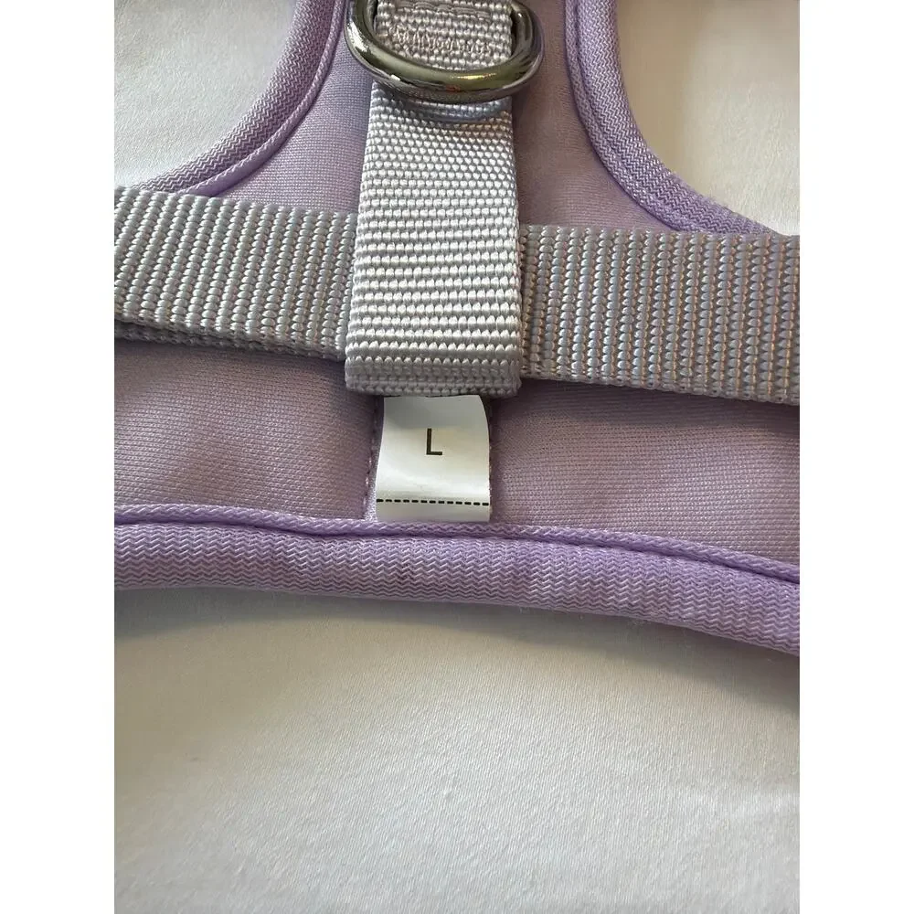 Spark Paws Large Ultra-Soft Lilac Activewear Harness Waterproof nylon leash